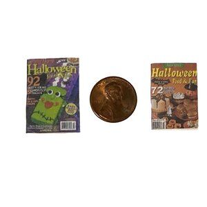 Taste Of Home Halloween Food Fun Magazines Barbie Dollhouse Size Mini Decoration